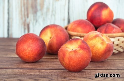 Collection peach fruit juice fresh fruit 25 HQ Jpeg