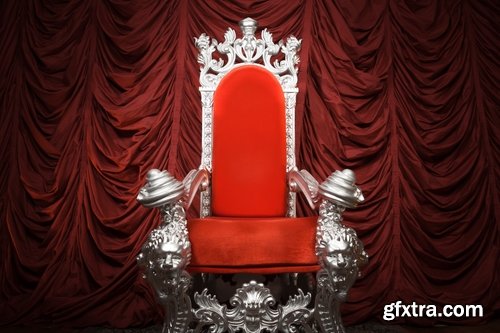 Collection of throne armchair interior medieval 25 HQ Jpeg