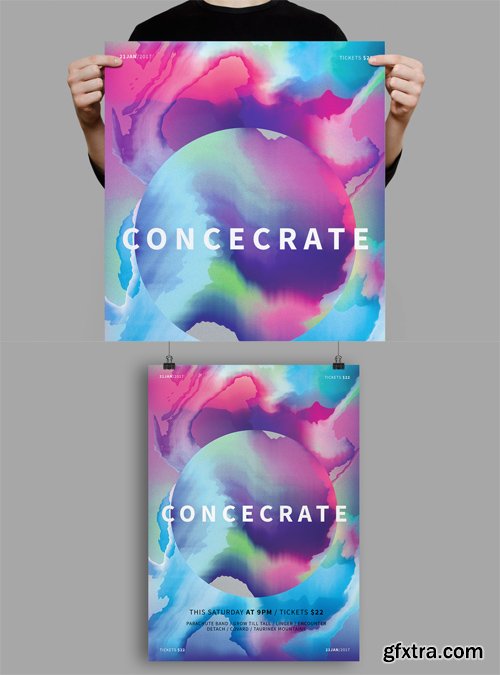 Concecrate Poster / Flyer