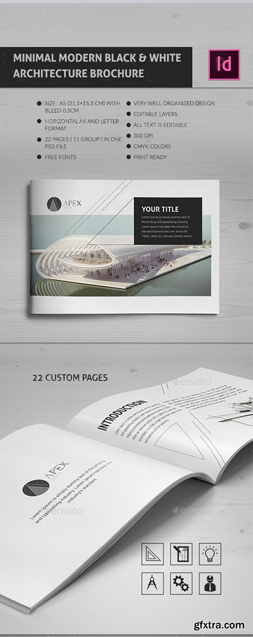 GraphicRiver - New Modern Architecture Brochure + Bundle 18814312