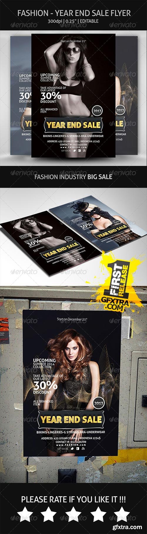 GraphicRiver - Fashion - Year End Sale Flyer 6400518