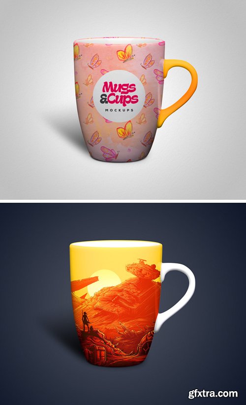 Classic Mug Mockup Psd