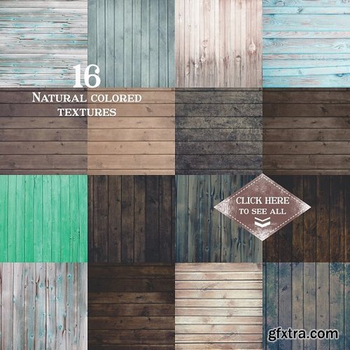 CM - 70 Vintage Wood Textures 694341