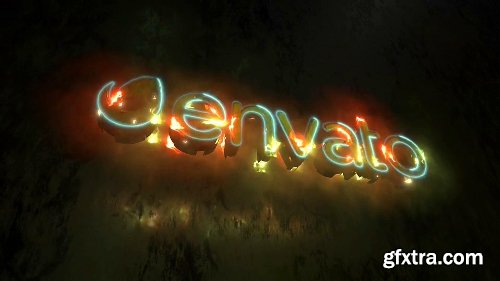 Videohive Light Flash Neon Energy Logo 17938158