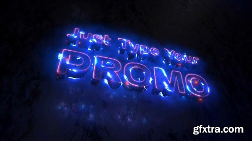 Videohive Light Flash Neon Energy Logo 17938158