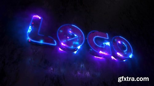 Videohive Light Flash Neon Energy Logo 17938158