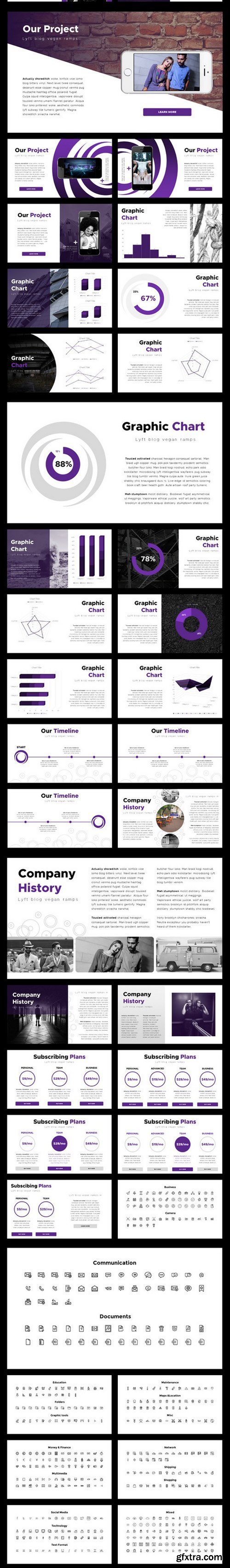 CM - Phantom Modern PowerPoint Template 933408