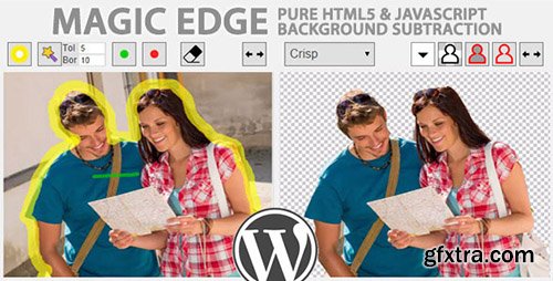 CodeCanyon - Magic Edge v1.2.0 - Image Background Remover for WP - 8997687