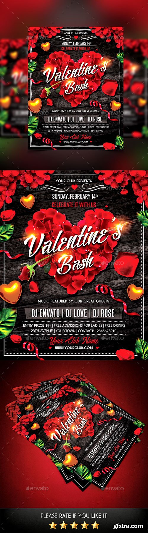 GraphicRiver - Valentines Day Flyer - 14428589