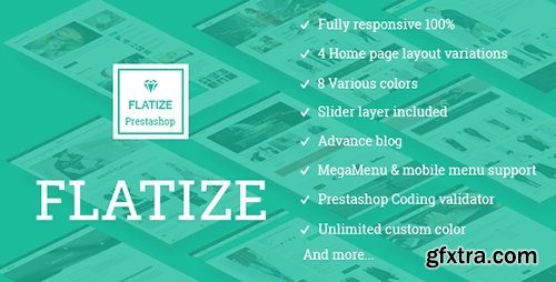 ThemeForest - JMS Flatize v1.1.0 - Fashion Responsive Prestashop Theme - 10321667