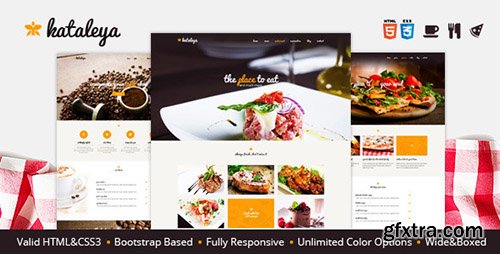 ThemeForest - Kataleya - Restaurant Pizza Coffee HTML Template (Update: 16 October 15) - 8196399