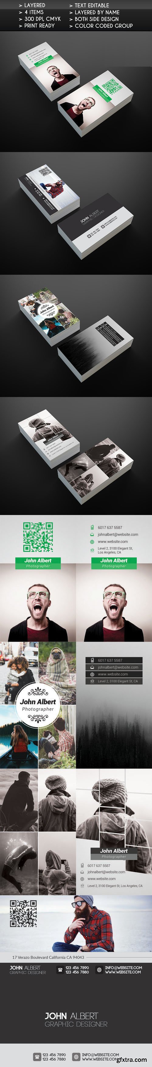 Business Cards PSD Templates Pack