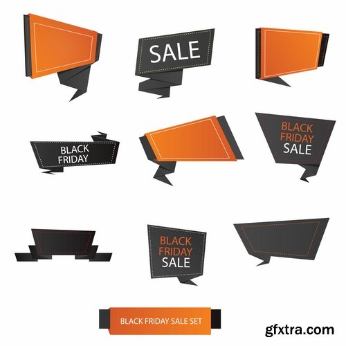 Collection of label discount sale sticker logo frame border card 2-25 EPS