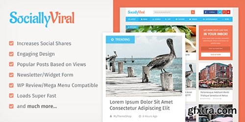 MyThemeShop - SociallyViral v2.1.3 - WordPress Theme