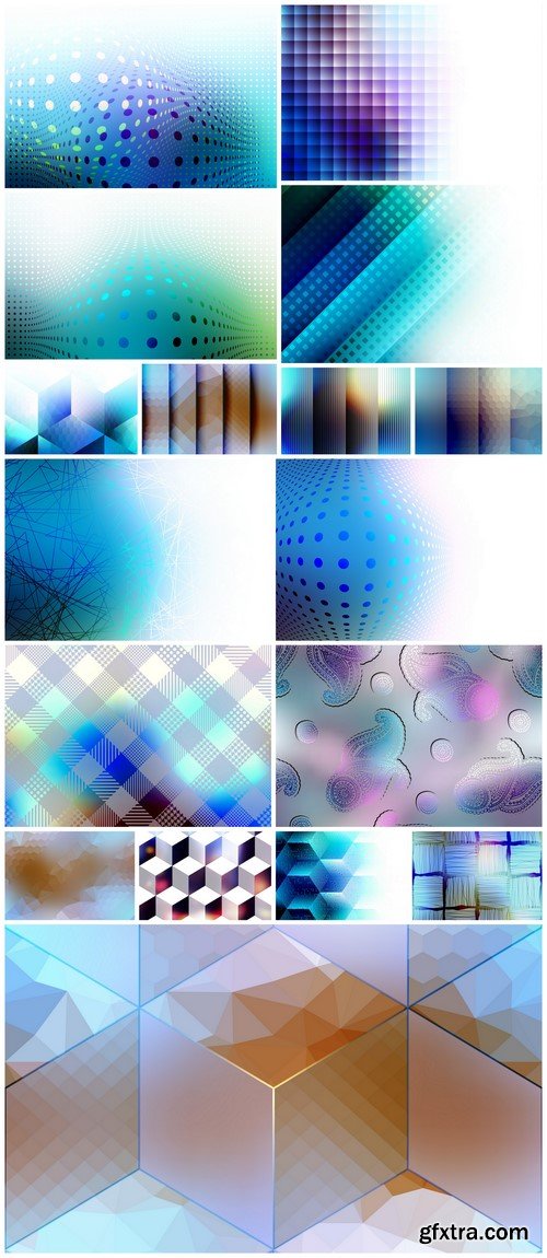 Abstract Blurred Image Vector 17X EPS