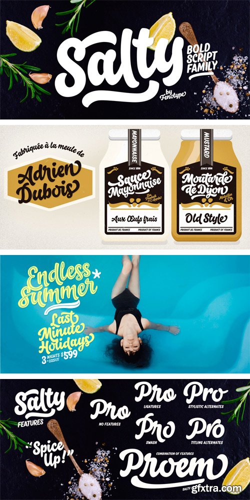 Salty Font Family