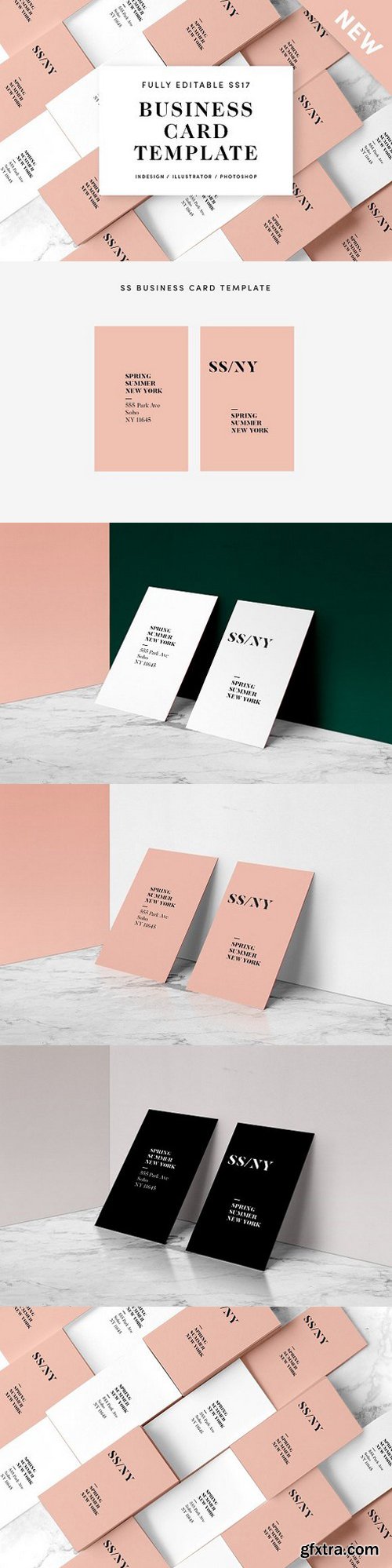 CM - SS Fashion Business Card Template 1151598