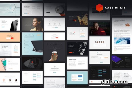 CreativeMarket CASE UI Kit 1139065