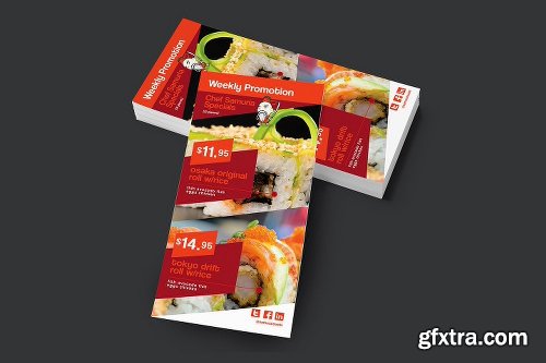 CreativeMarket DL Sushi Restaurant Template 946748