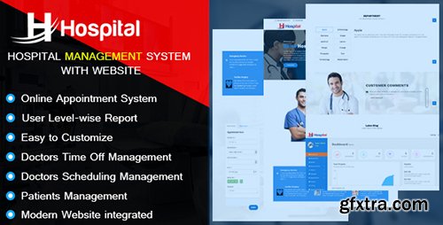 CodeCanyon - Hospital v1.0 - Hospital Management System with Website - 18955750