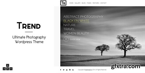 ThemeForest - Trend v3.7.1 - Photography WordPress Theme - 7116292