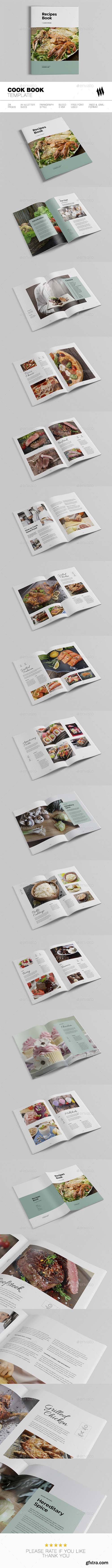 Graphicriver Cookbook / Recipe Book 19242715