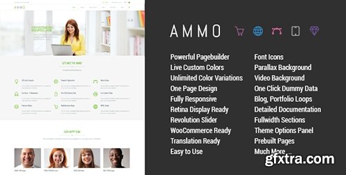 ThemeForest - Ammo v1.4.5 - Corporate MultiPurpose Theme - 7904832