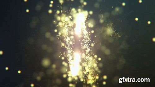 Trapcode Particular ekle Videohive Golden Packshot 17307968