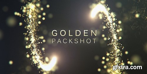 Trapcode Particular ekle Videohive Golden Packshot 17307968