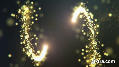 Trapcode Particular ekle Videohive Golden Packshot 17307968