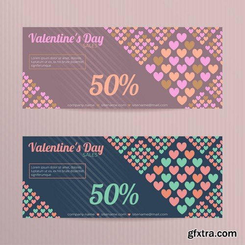 Valentines day voucher - 5 EPS