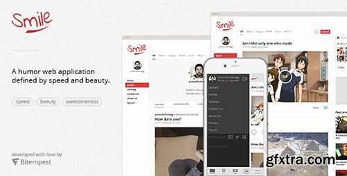 CodeCanyon - Smile Media v1.5.0 - An Entertainment Viral Platform - 12613909