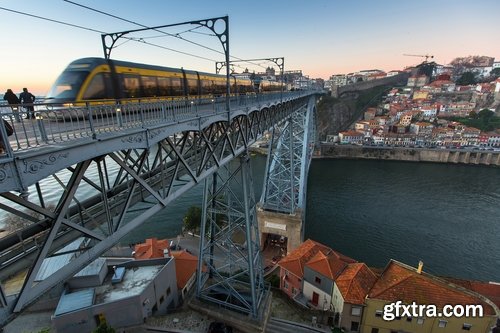 Collection of bridge crossing evening city night light lantern quay river sea 25 HQ Jpeg