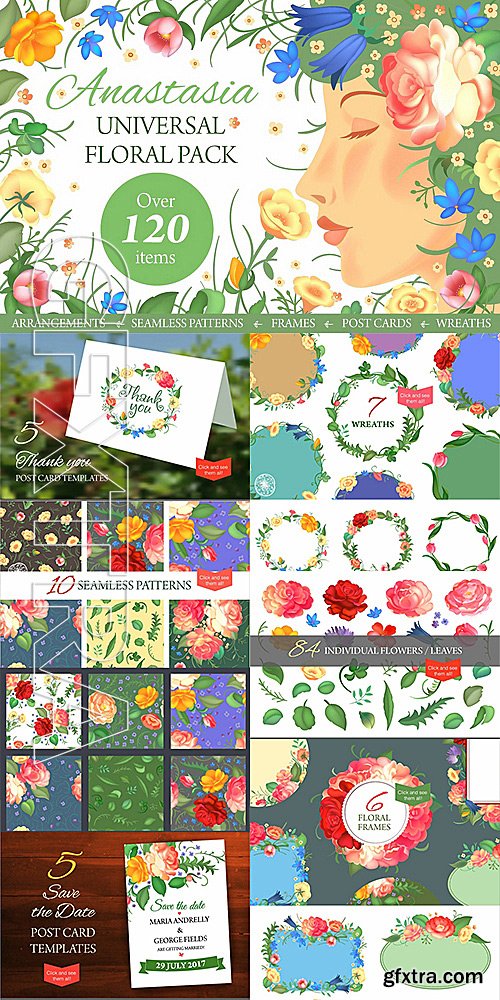 CM - Anastasia Floral Graphics Pack 1152785