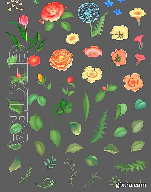 CM - Anastasia Floral Graphics Pack 1152785