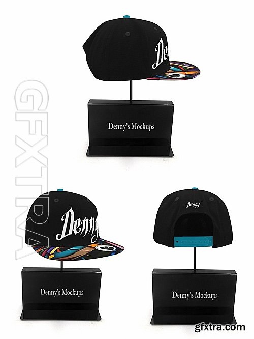 CM - Snapback Cap Mockup 1153414