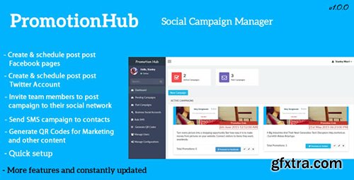 CodeCanyon - Promotion Hub v1.0.1 - Social Campaign Manager - 11444090