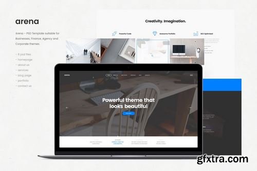 Arena - Corporate PSD Template