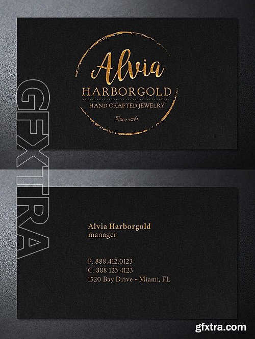 CM - Jewelry Shop Business Card Template 1154000