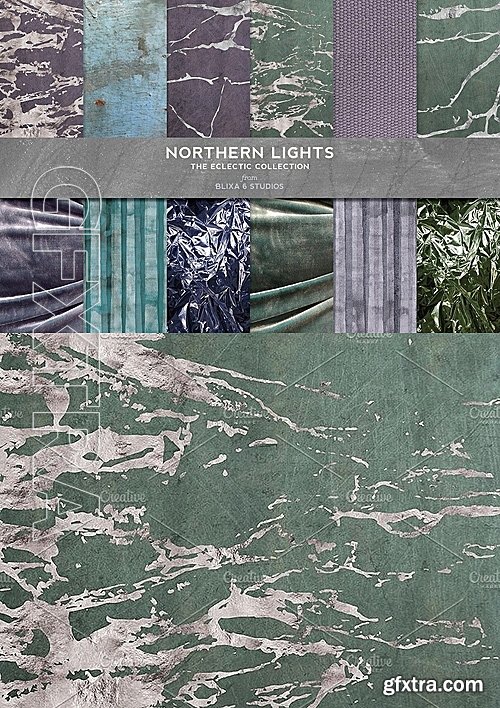 CM - Northern Lights Silver Foil Marbles 1153845