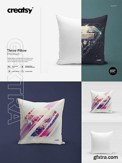 CM - Throw Pillow Mockup 1154064