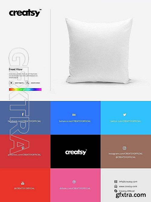 CM - Throw Pillow Mockup 1154064