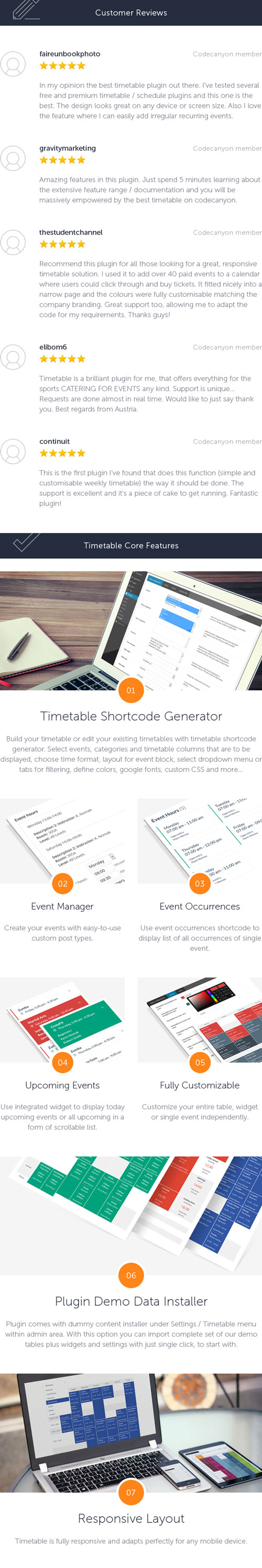 CodeCanyon - Timetable Responsive Schedule For WordPress v3.8 7010836