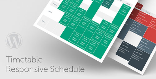 CodeCanyon - Timetable Responsive Schedule For WordPress v3.8 7010836