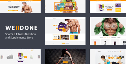 ThemeForest- Welldone - Sports & Fitness Nutrition and Supplements Store 15710294