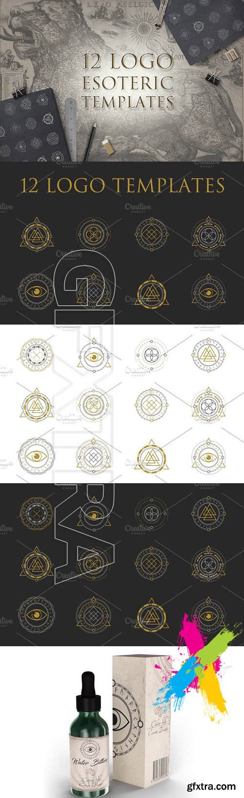 12 Esoteric Logo Templates 1146440