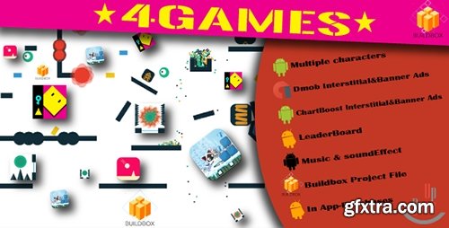 CodeCanyon - 4BuildBox Games with Admob v1.0 | Chartboost | Leaderboard and No Ads "In App Purchase" - 17029546