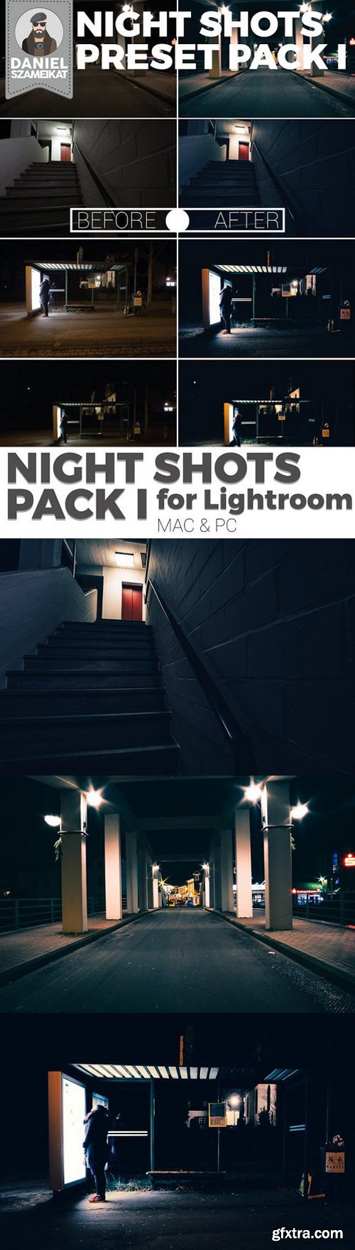 CM - Night Shot Lightroom Preset Pack I 115786