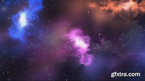 Abstract nebula space creative galaxy background