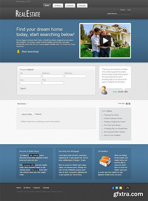 Shape5 - Real Estate v1.0 - Wordpress Club Theme